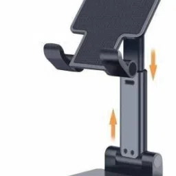 menaso Mobile Stand Holder Foldable Angle & Height Adjustable Desk Cell Phone Holder Anti-Slip Compatible with Smartphones iPad Mini Game Kindle Tablet For Desk, Bed, Table, Office, Video Recording, Home & Online Classes Use Mobile Holder-13