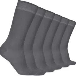 MUKHAKSH Grey Uniform Sock-image-78