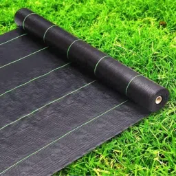 Weed Mat for Agriculture 110 GSM (1 Meter X 20 Meter) Weed Block Gardening Mate Garden Mulch-image-31