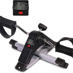 Digital Portable FootHand Pedal Exerciser Cycle for Home Gym Fitness Weight Loss Mini Pedal Exerciser Cycle-picture-10
