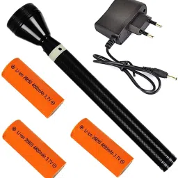 Rechargeabl 3 Mode LED heavy duty 1500m Distance 25W Long Lasting 4800mah 5 hrs Torch Emergency Light-26