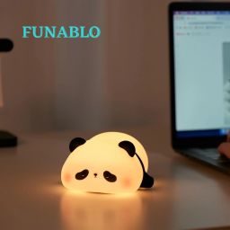 Night Light Kids Baby - Lamp for Bedroom, Colour Changing Panda Night Light Night Lamp-16