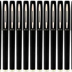 GEL PEN BLACK 1.OMM PACK OF 12 Gel Pen-8