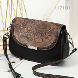liziqi Black Women Sling Bag Trendy Textured sling bag for women-picture-18