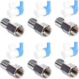 Inlet for all types of RO UV Water filter 1/4 size PACK OF 6 Tap Mount Water Filter-14