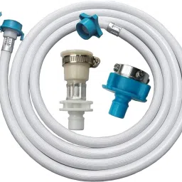 3Meters PVC Flexible Hose Pipe With Universal Adeptor Front Load Washing machine Washing Machine Inlet Hose-image-80