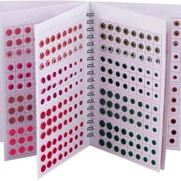 Simple Plain Round Daily Use Multicolour Forehead Sticker kumkum Bridal bindi book for ladies Women & Girls ( bindi booklet - Total 948 bindis ) Bridal, Wedding, Forehead Multicolor Bindis-15
