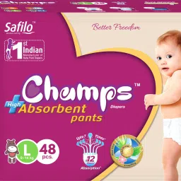 High Absorbent Baby Diaper Pants|Pack of 1 - L-21