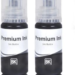 FTC INK COMPATIBLE FOR EPSON PRINTER L3110,L3100,L3101,L3115 Black - Twin Pack Ink Bottle-image-53