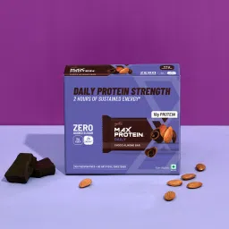 Daily Choco Almond 10g Protein Bars with 5g Fiber, 0 Added Sugar Protein Bars-image-1