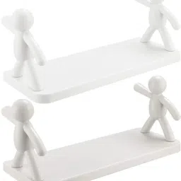 Wall Mounted Shelf, Bathroom Shelf Organizer RRSS5.1534 Plastic Wall Shelf-image-96