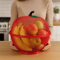 Net Fruits & Vegetables Basket Stainless Steel Fruit & Vegetable Basket-image-80