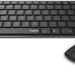 RAPOO 9300M / Multi Mode Keyboard and Mouse Combo (4 Device Connectivity) Wireless, Bluetooth Standard Multi-device Keyboard Compatible with Desktop, Laptop, Tablet, iPad, Mac multimedia_keys-image-59