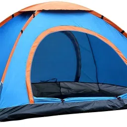 3 Person Portable Waterproof Picnic Outdoor and Camping Tent (Multicolor) Tent - For 3-picture-13