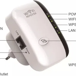 MARS WiFi Range Extender, WiFi Signal Booster up to 300Mbps, 2.4G High Speed Wireless WiFi Range Extender 2.4 GHz 300 Mbps Wifi Speed Dual Band Internal Antenna Access Point Mode image 5