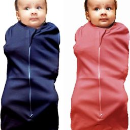POD/Swaddle/Sleeping Bag/Sack for NewbornBaby 0-6 months PK 2 Dark Blue+Brown Sleeping Bag-image-68
