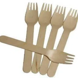 Disposable Wooden 160mm Fork for Dessert Dinner Fruit Fondue Disposable Wooden Dinner Fork Set-3