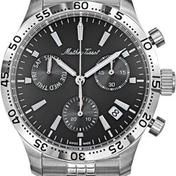 Chronograph Swiss Made Black Dial Analog Watch - For Men H1822CHAN-image-39