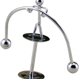 mapperz Innovative Mini Steel Balance Toy Weightlifter Swing Kinetic Art Balance Toy-picture-23