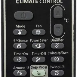 Cezo Remote Compatible for BLACK Air Conditioner WHIRLPOOL Remote Controller Whirlpool Remote Controller-19
