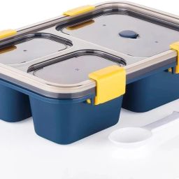 ADJ Multi section, 3 Compartment Lunch Box 3 Containers Lunch Box 3 Containers Lunch Box-image-32