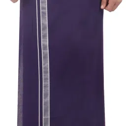 Finito FA-Purple_Dhoti Solid Men Dhoti-image-20