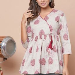 Casual Regular Sleeves Solid Women Maroon Top-image-86