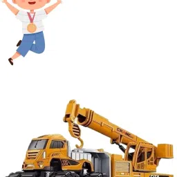 Construction Crane Transport Truck Toy for Kids-22