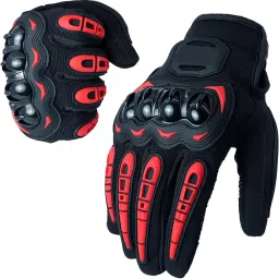 Motorcycle Gloves Breathable Anti-Slip with Good Grip Hard Knuckles Protection Riding Gloves-image-73
