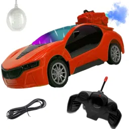 Famous Car Remote Control 3D with LED Lights & Smoke, Chargeable 5-image-47