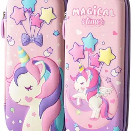 3D EVA Unicorn Pencil Case for Kids - New Kids Design Pencil Pouch for Kids Unicorn Art EVA Pencil Boxes-picture-14