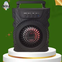 GUGGU R408 LZ 301 SPEAKER-Immersive Sound,Deep Bass with Microphone|USB,TF,Aux Support 5 W Bluetooth Party Speaker-picture-24