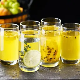(Pack of 6) Aqua Water and Juice Glasses Transparent Tumbler Mocktail Glasses Glass Set Water/Juice Glass-image-34