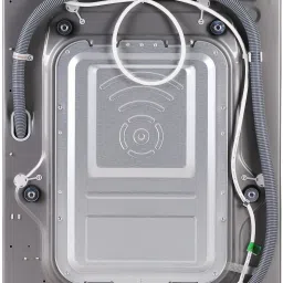 lg 7 kg with Inverter Fully Automatic Front Load with In-built Heater Silver image 5