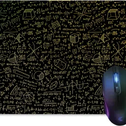 JOJO TRADERS SIMPLE DESING 3D DESING MOUSE PAD FOR PC LAPTOP COMPUTER Non Slip Base Mousepad image 2