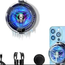 PAPLAJ ENTERPRISES Magnetic Cell Phone Cooling Fan Semi-Conductor Cooling Chip, Universal Phone 1 Fan Cooling Pad-11