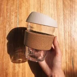 Pack of 1 Glass Reusable Glass Coffee-42