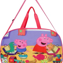 35.154 L Hand Duffel Bag - Printed Travel/Multi-Utility Duffle Bags for Everyone - Pink, Purple-image-63