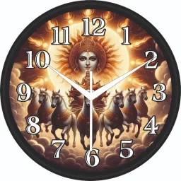 Analog 20 cm X 20 cm Wall Clock-12
