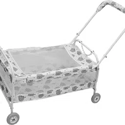 swingish Cradle square pipe for new born baby Cot image 4