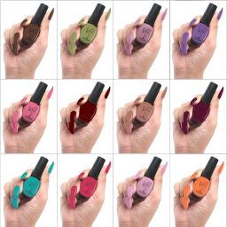 Glossy Finish Nail Paint | Long lasting, Quick Dry Paint With Chip Resistant | 12 Different Vibrant Kit-image-11