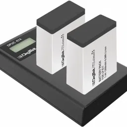 DIGITEK Platinum Dual Port Li-ion LCD Battery Charger with 2 Nos of 1250mAh Capacity LP E17 Li-ion Battery Combo Pack (DPUC-014 D E17)Camera Battery Charger-picture-15