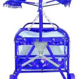Beautiful Multi-Use Baby Cradle, Baggi/Palna for Baby Bassinet-17