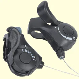 indialot Bicycle, 3X7 Thumb Gear Shifters, TX-3 Speed Shift Lever 0065 Bicycle Brake Disk image 3