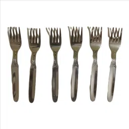 10 Stainless Steel Fruit Fork, Salad Fork, Dinner Fork, Roast Fork, Spork Set-39