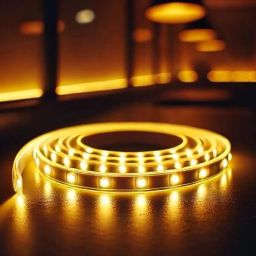 120 LEDs 5 m Yellow Steady Strip Rice Lights-image-28