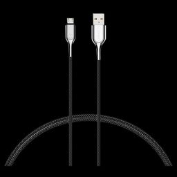 CYGNETT Armoured Type A to Micro USB 6.5 Feet (2M) Cable (Double Braided Nylon, Black)-17
