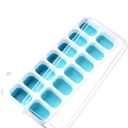 Ice Cube Trays For Freezer With Lid With Easy Release Flexible Silicone Bottom Blue Silicone Ice Cube Tray-image-76