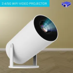 Guggu Mini HD Projector for Home 4KSupport With Built-in App Netflix/Prime/YouTubeG163 (4500 lm / 1 Speaker / Wireless / Remote Controller) Portable Projector-image-73