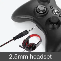 gamnik Xbox 360 Wired Controller for Xbox 360 with Dual-Vibration Turbo for Microsoft Xbox 360/360 Slim and PC Windows 7,8,10 Joystick image 3